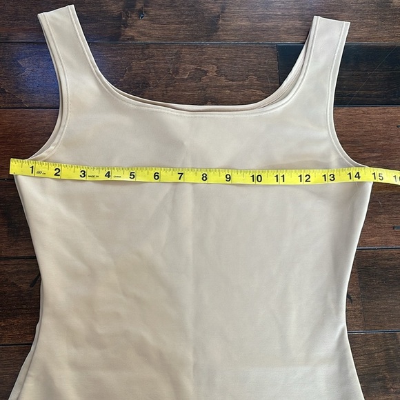 Self expressions by Maidenform Full slip Shapewear Slimming Size M Nude Beige - Picture 3 of 9